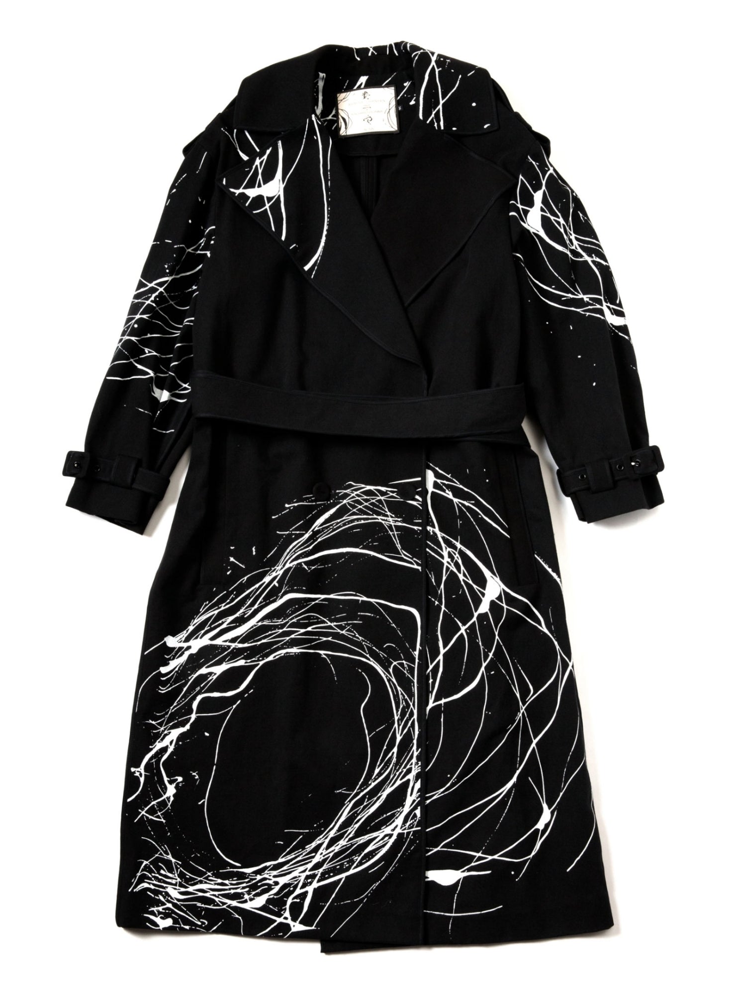 Painting Trench Coat【Kiichiro Ogawa Collaboration】