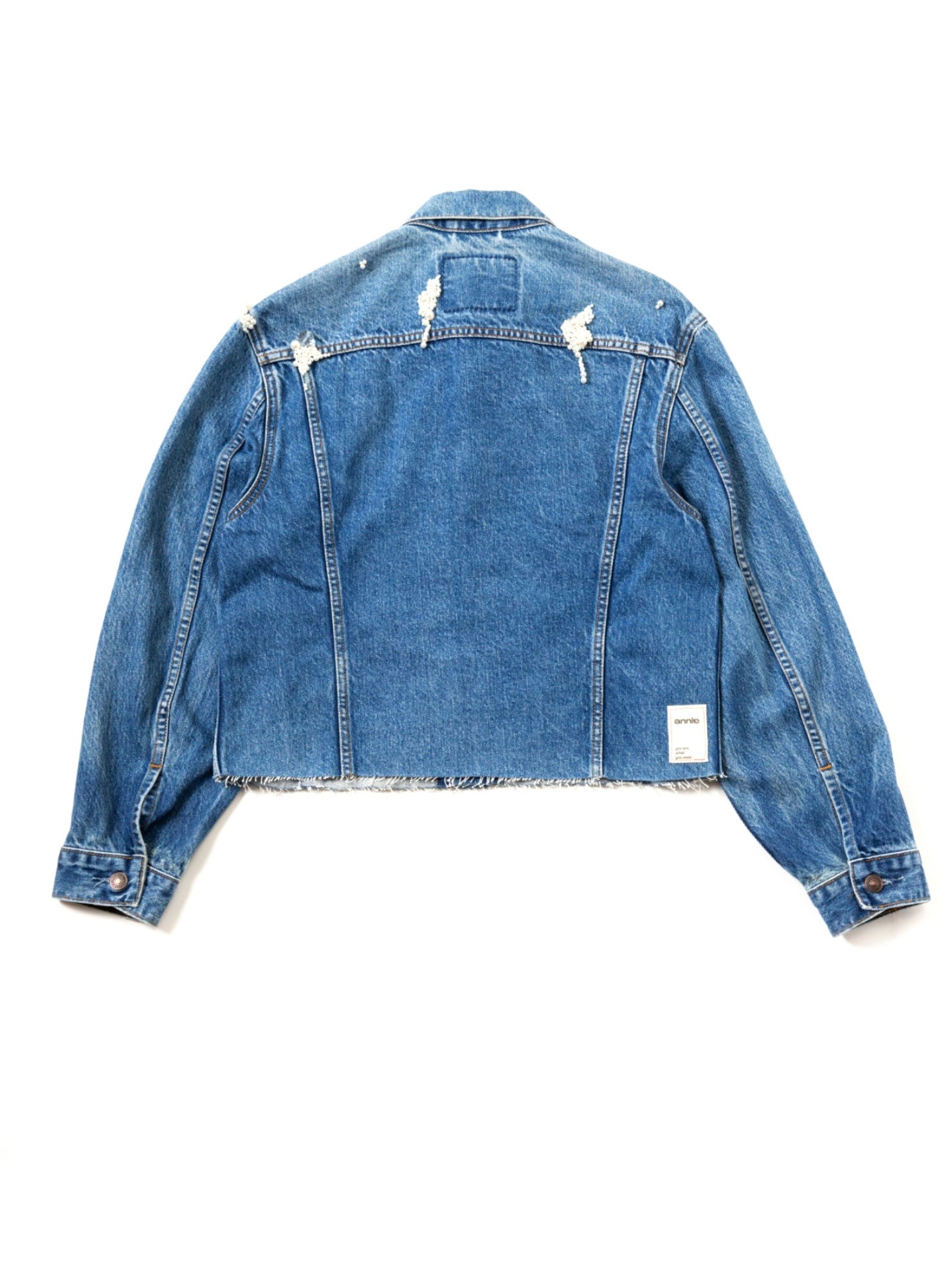 Bijou Denim Jacket【B】- Blue