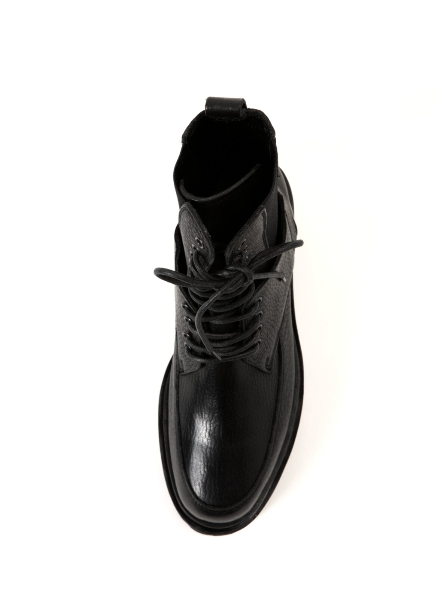 【Ladies】Side Gore Lace-Up Boots