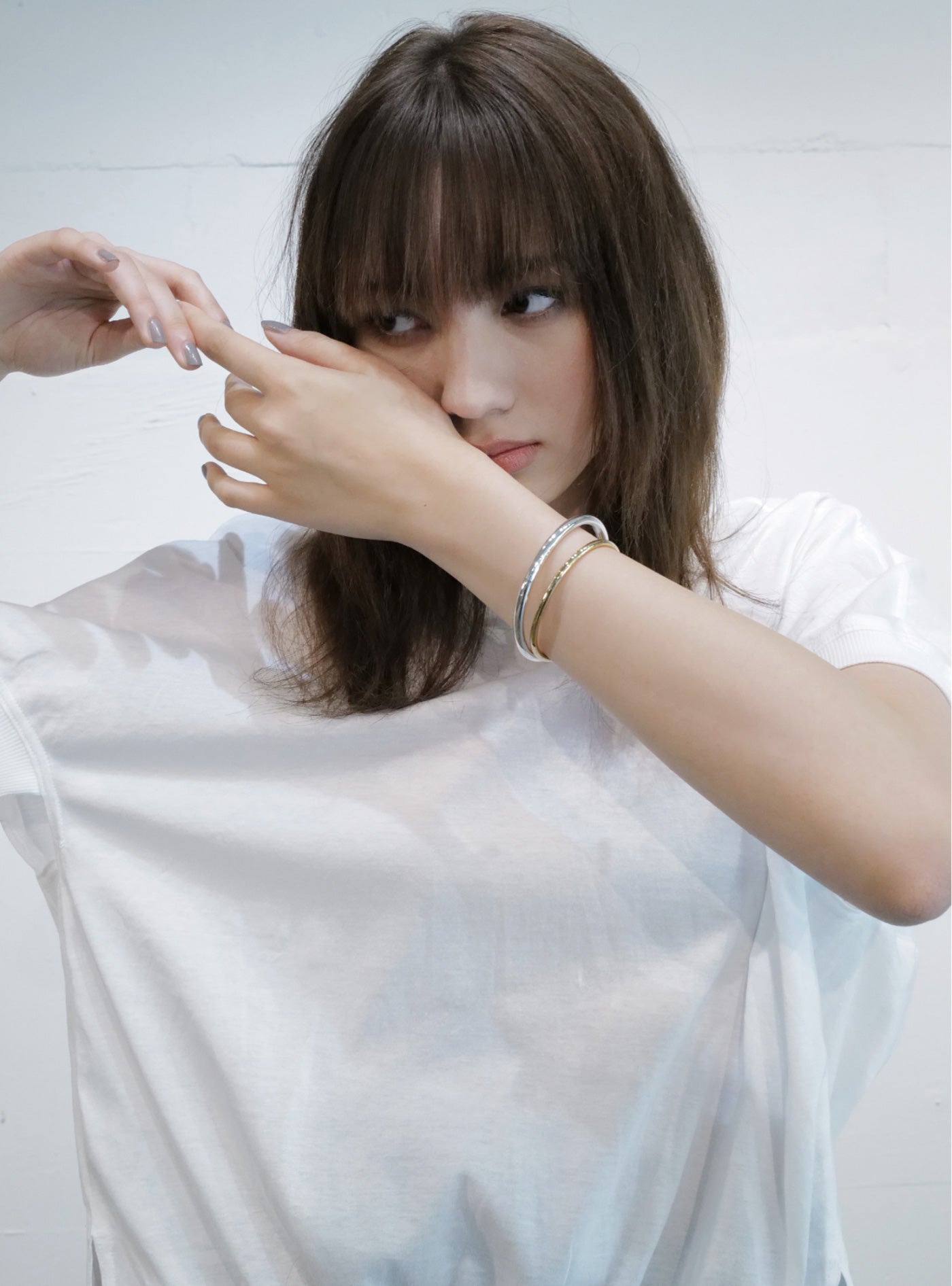 Bicolor Bangle【CARA】