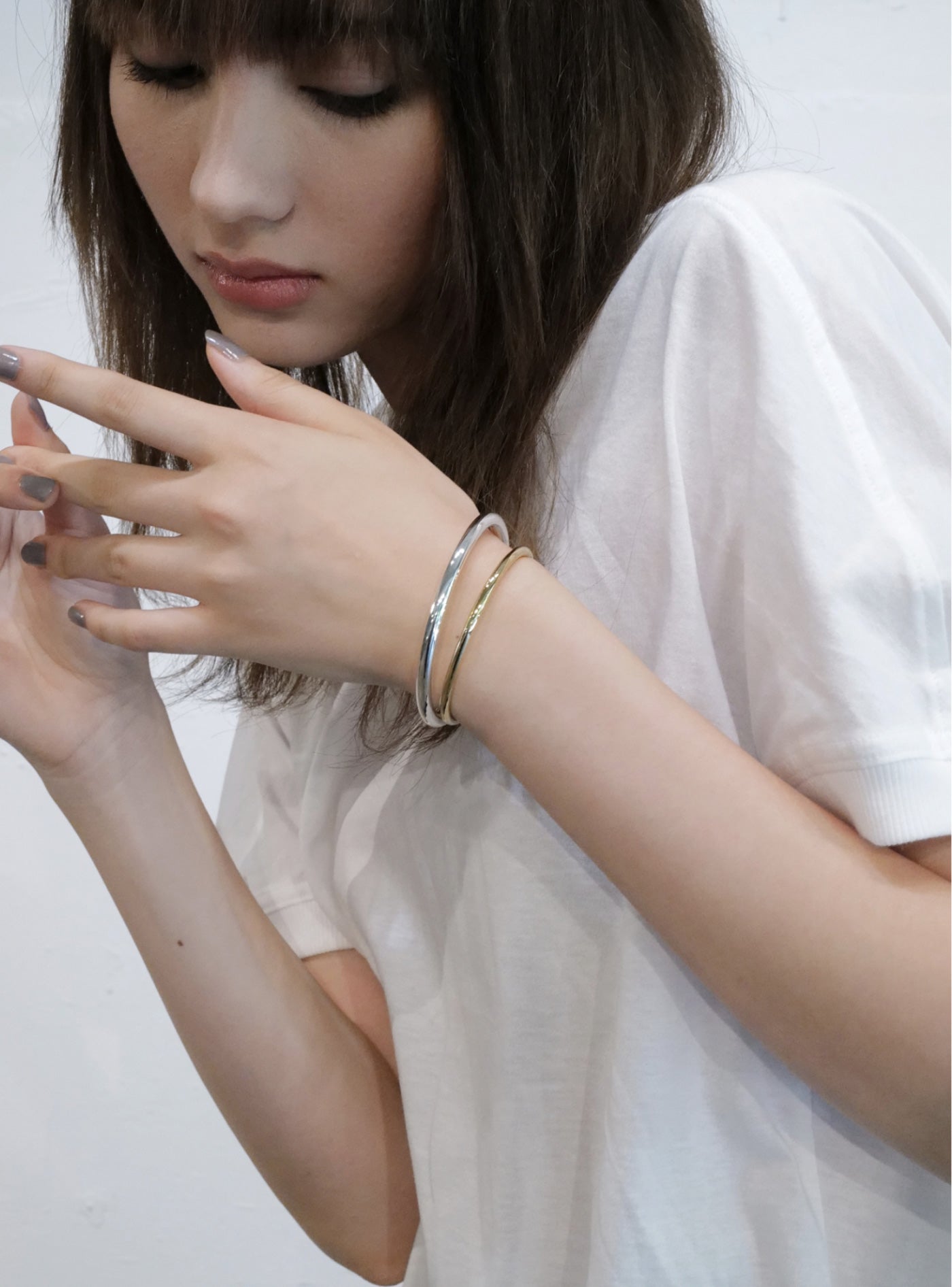 Bicolor Bangle【CARA】