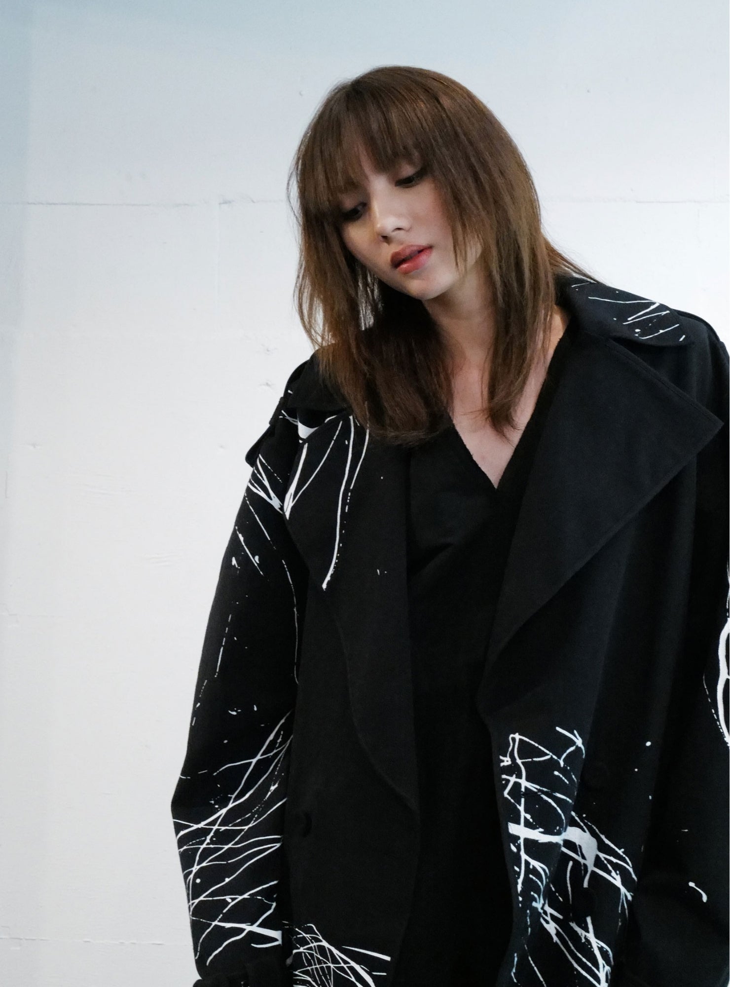 Painting Trench Coat【Kiichiro Ogawa Collaboration】