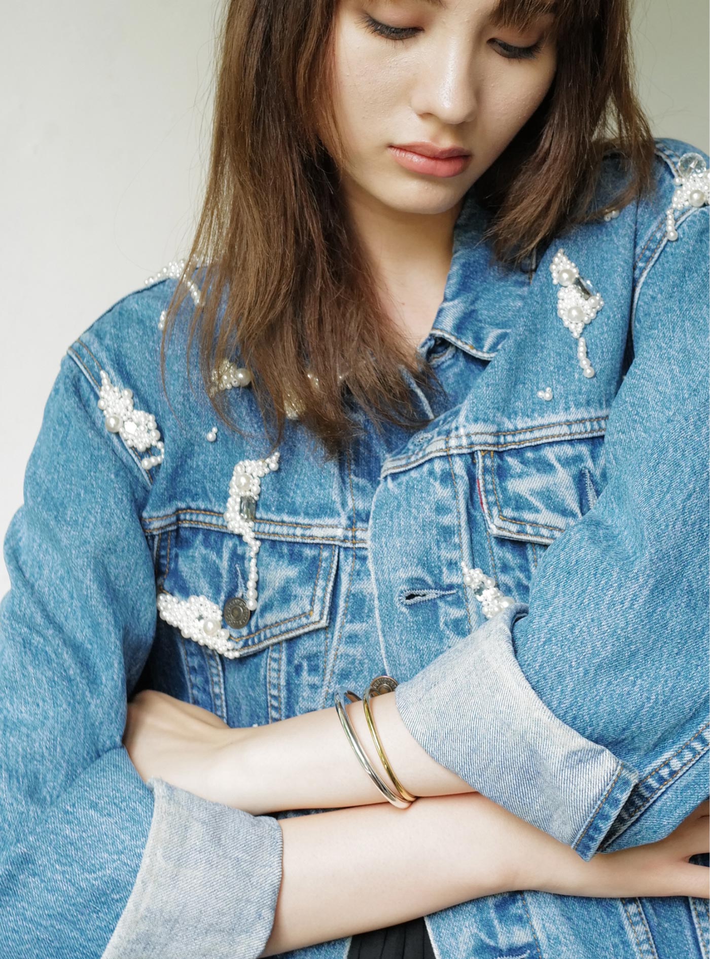 Bicolor Bangle【CARA】